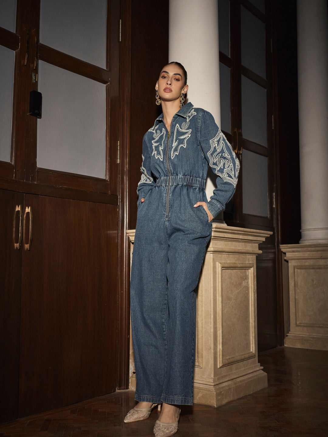 Lisa Denim Jumpsuit