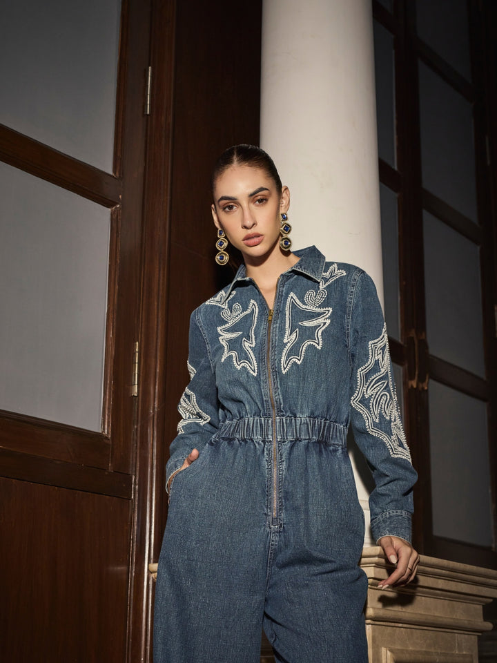 Lisa Denim Jumpsuit