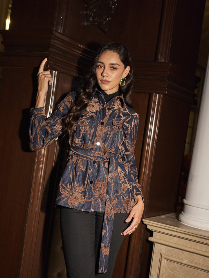 Denim Velvet Jacket