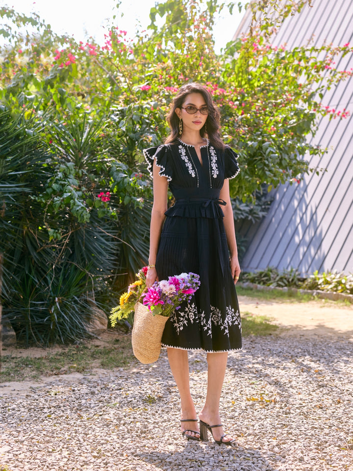 Eden Peplum Dress