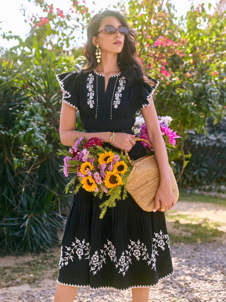 Eden Peplum Dress