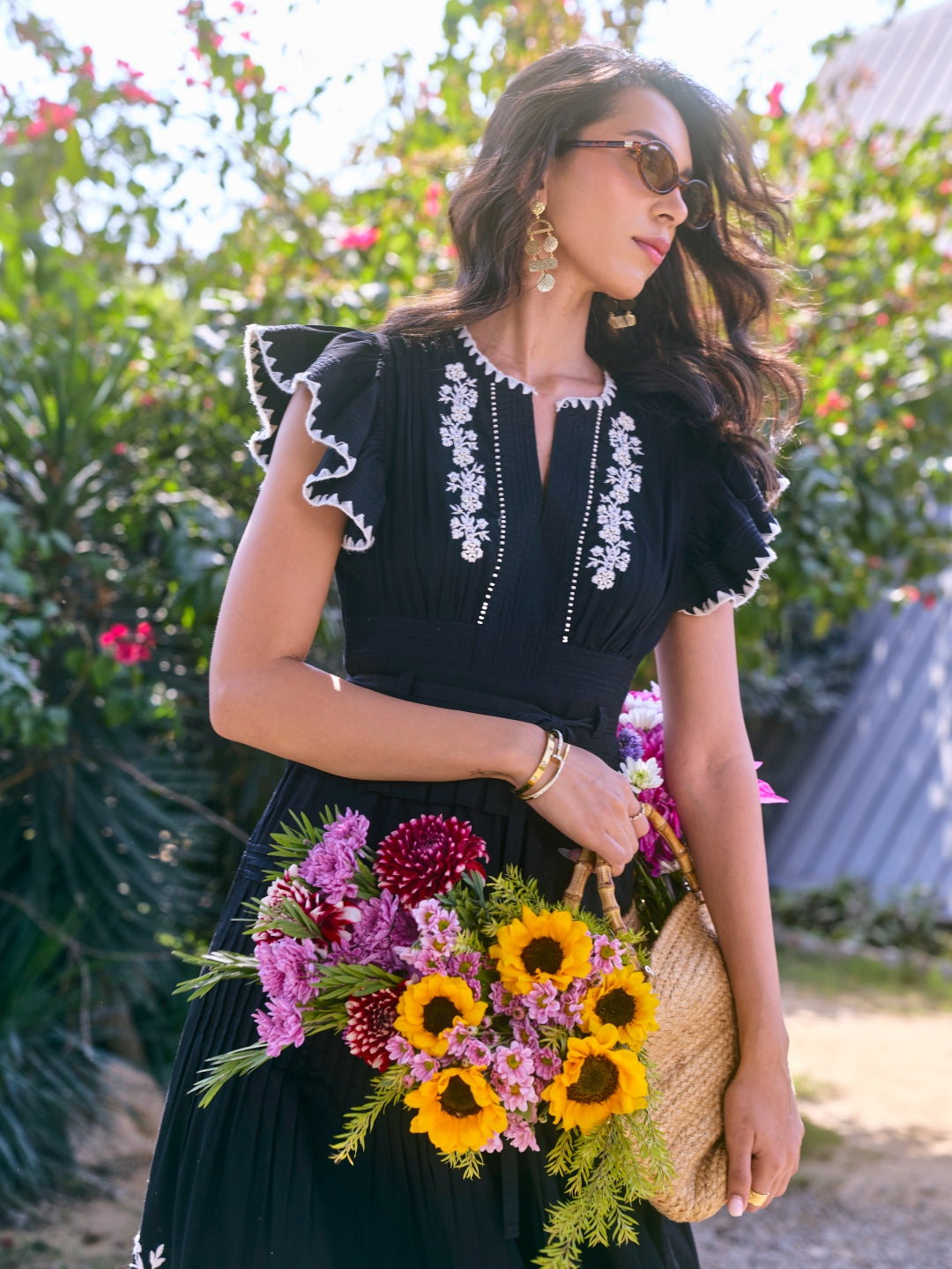Eden Peplum Dress