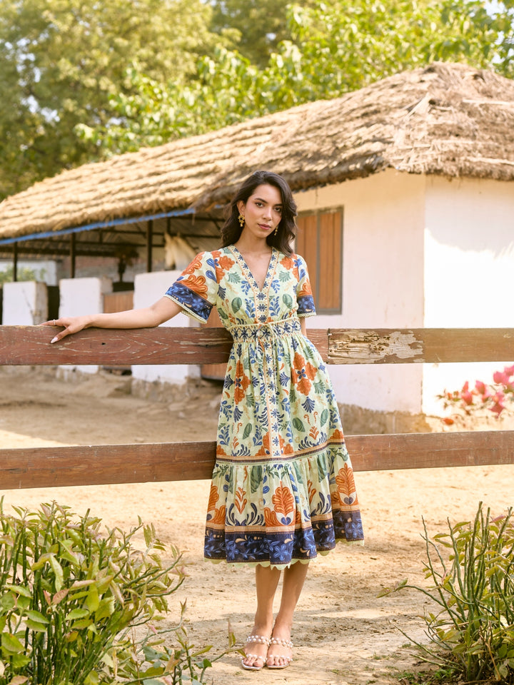 Kat Printed Dress