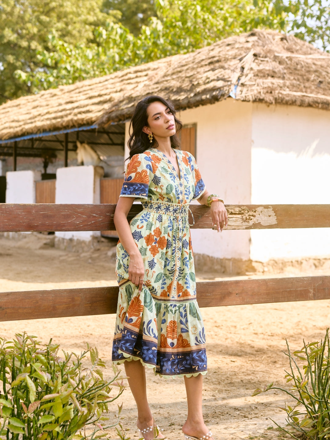 Kat Printed Dress