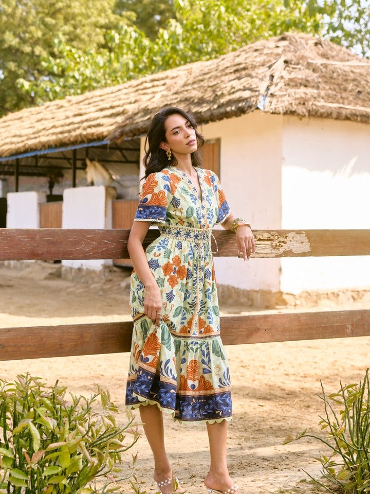 Kat Printed Dress