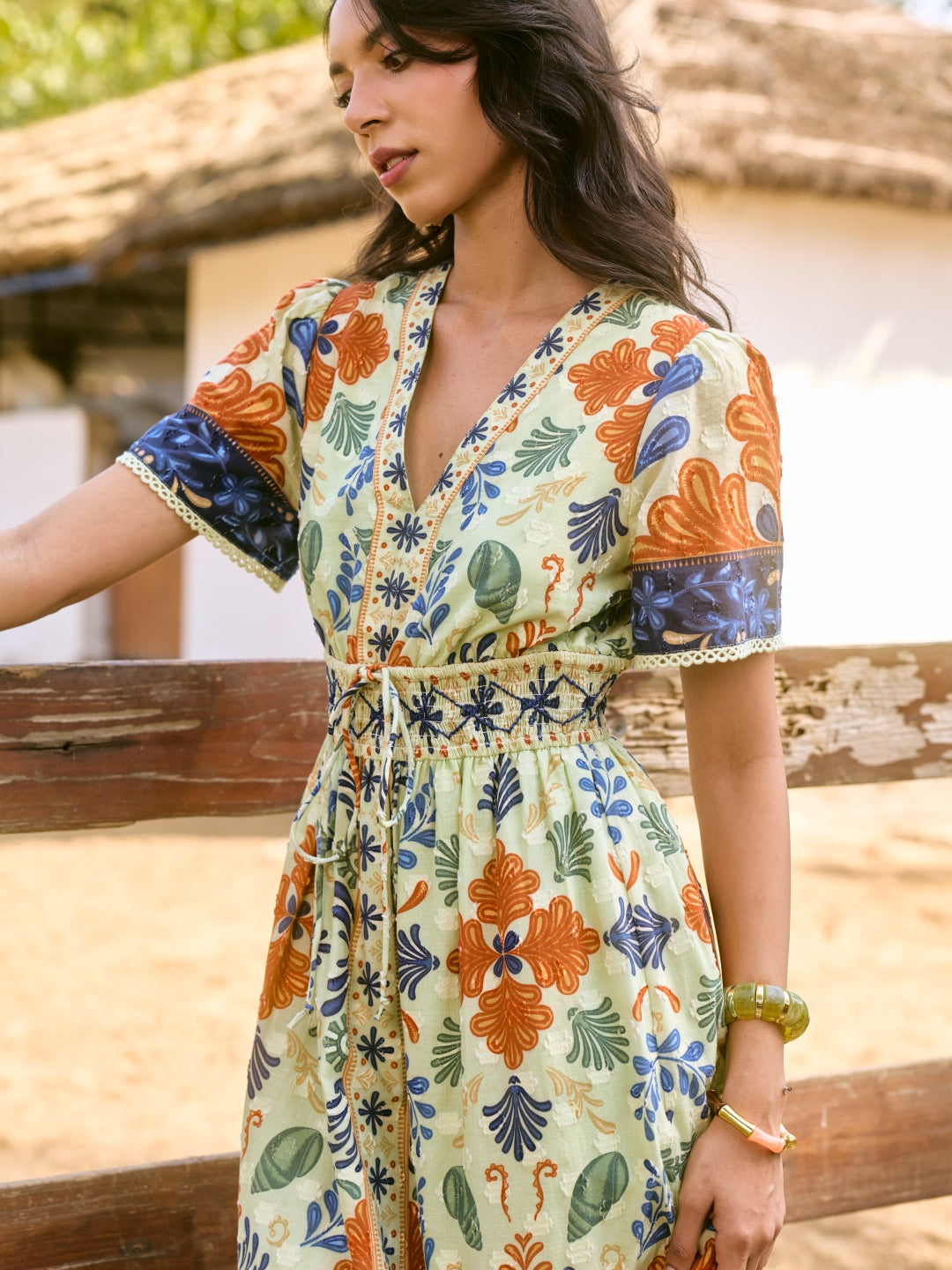 Kat Printed Dress