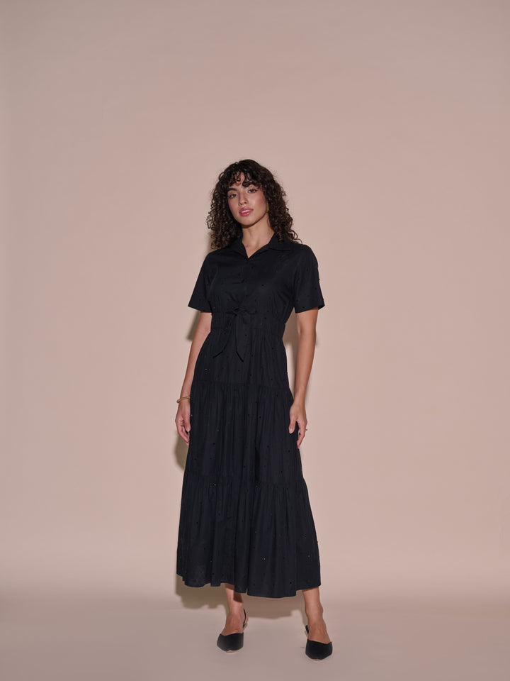 Elena Embellished Dress