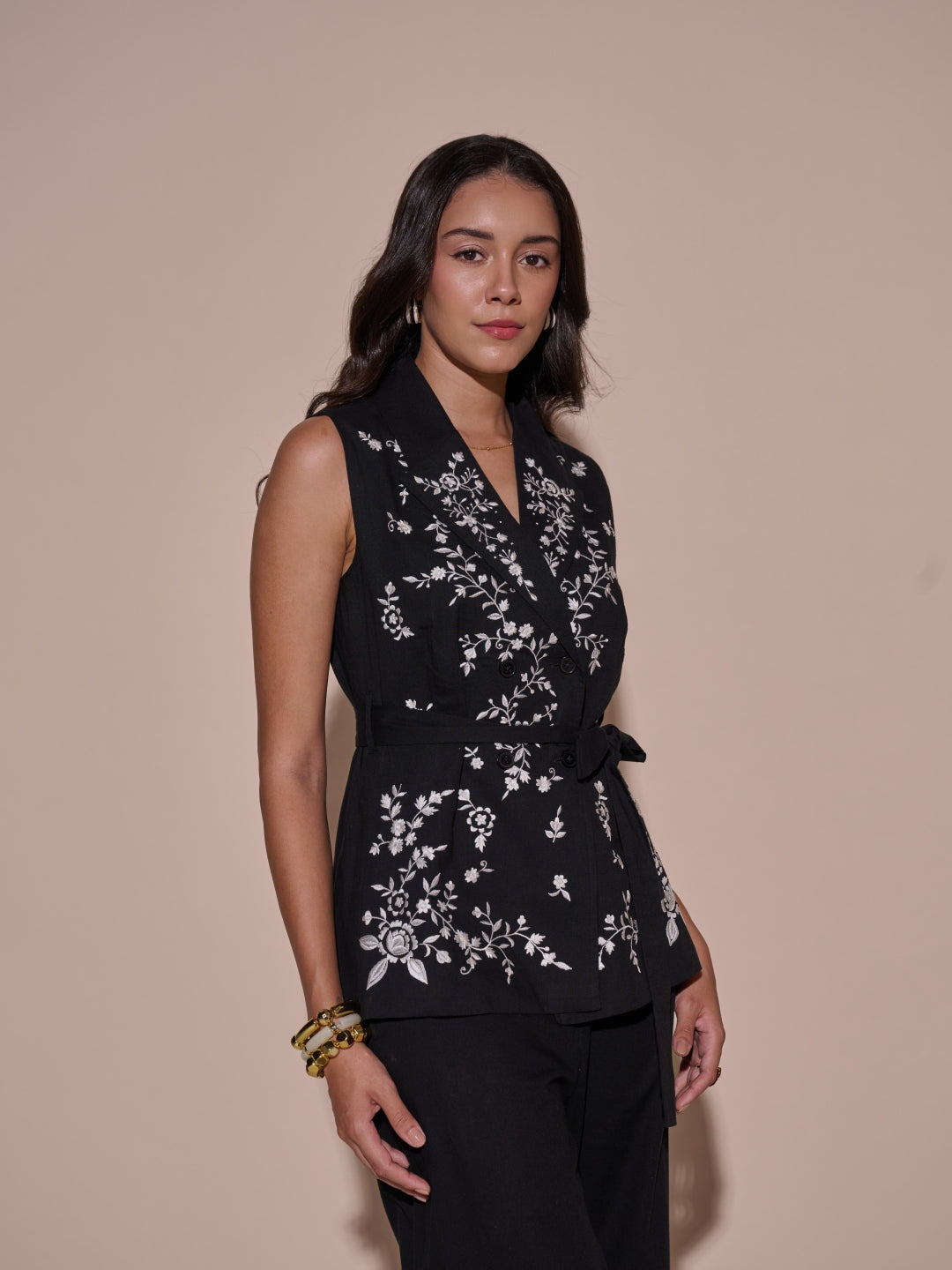 Elsa Embroidered Blazer