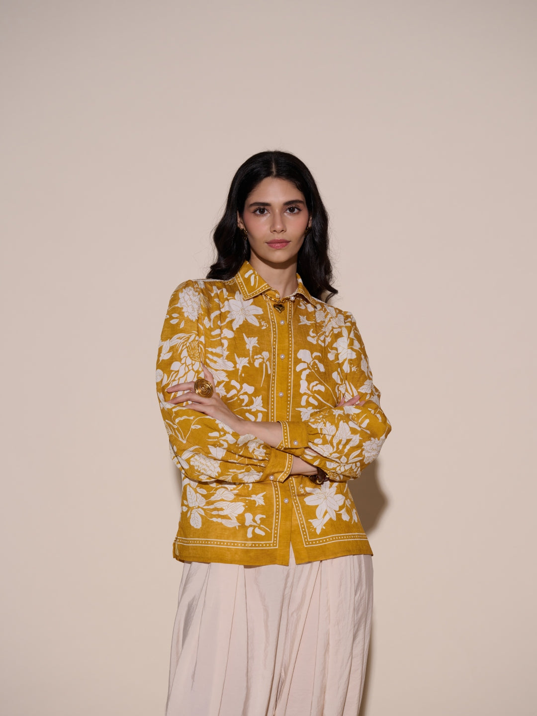 Stephanie Printed Blouse