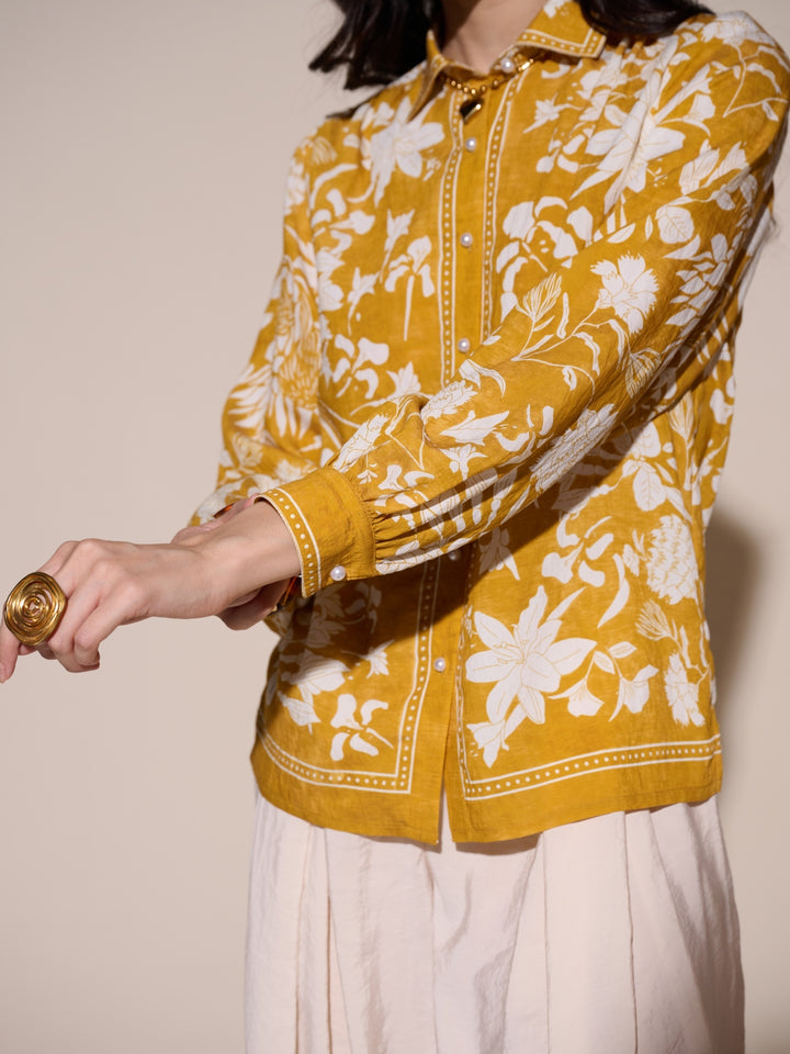 Stephanie Printed Blouse