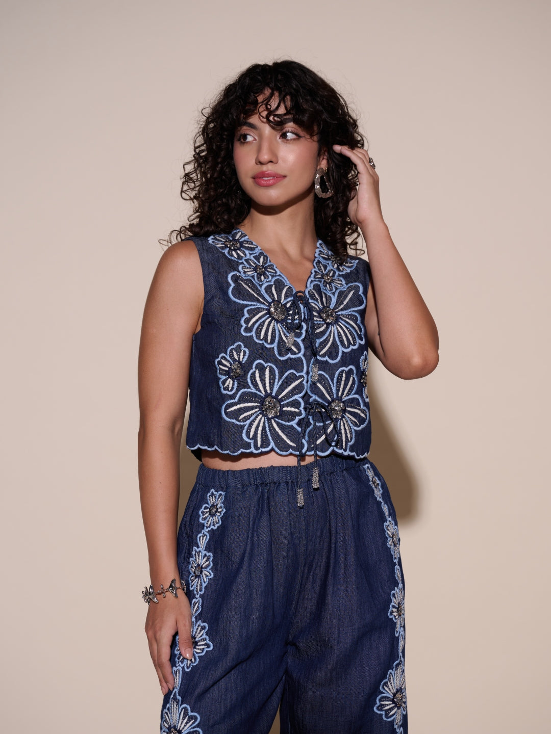 Evelyn Embroidered Top