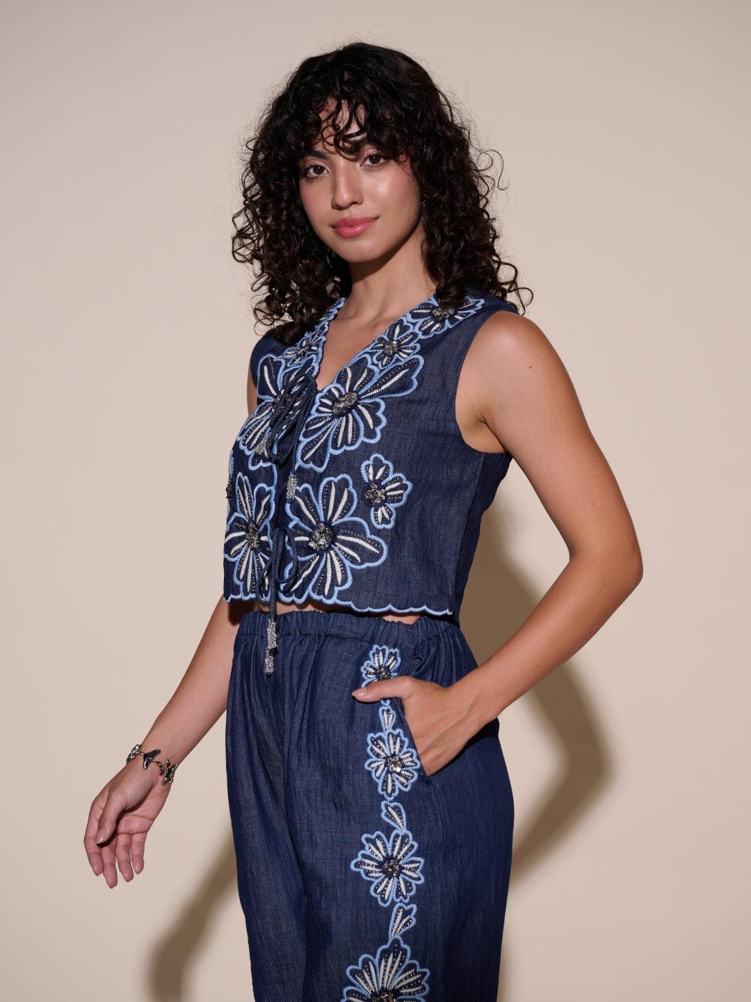 Evelyn Embroidered Top