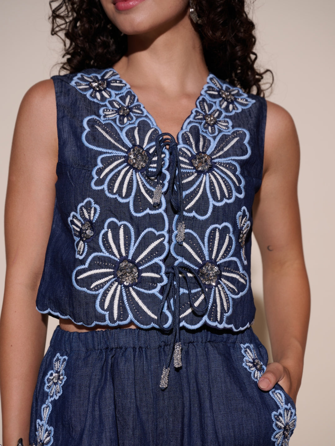 Evelyn Embroidered Top