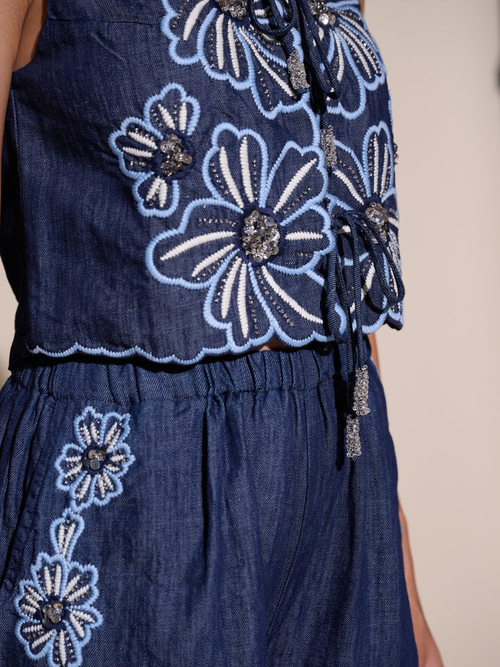 Evelyn Embroidered Top