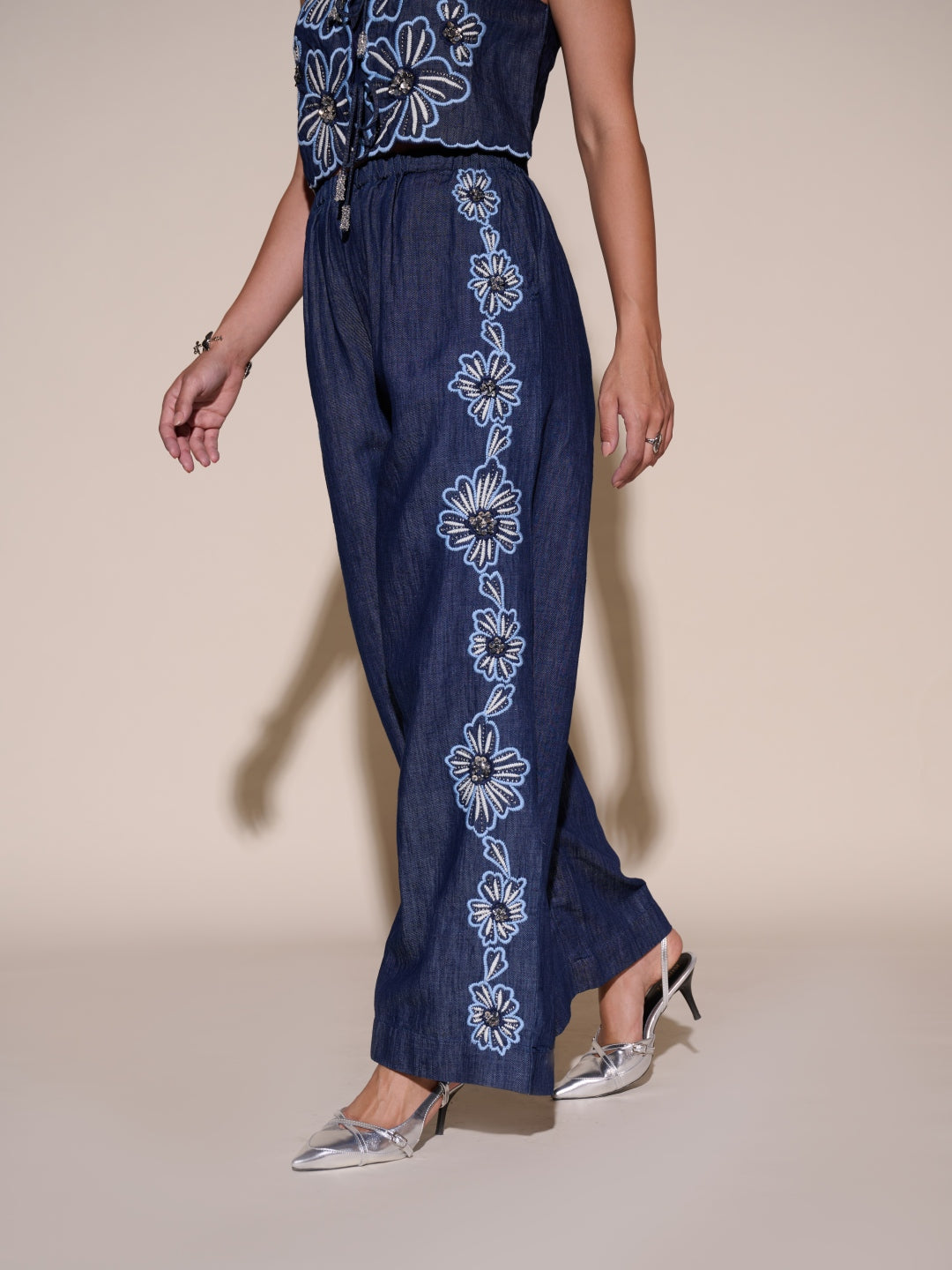 Evelyn Embroidered Pants