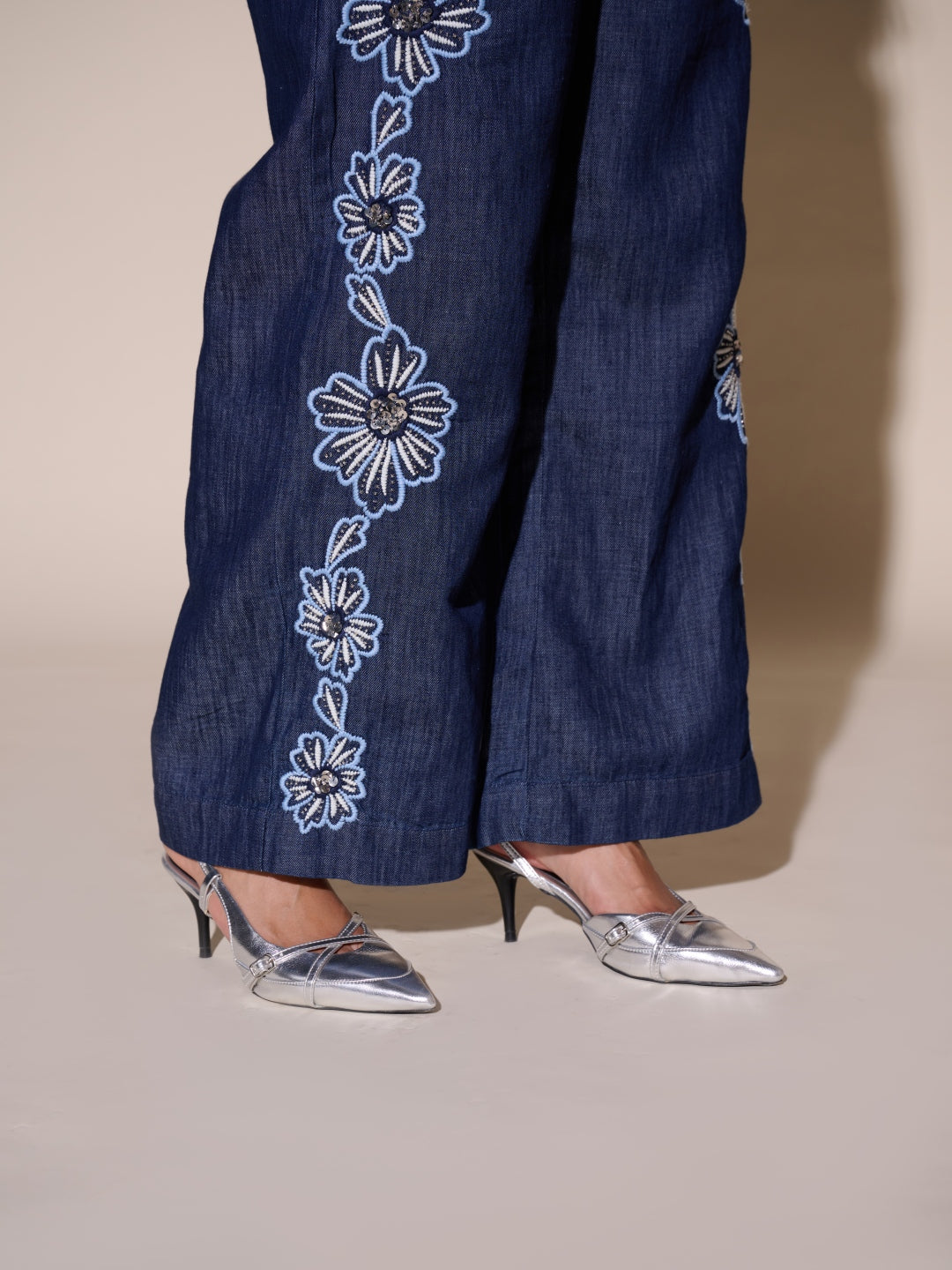 Evelyn Embroidered Pants