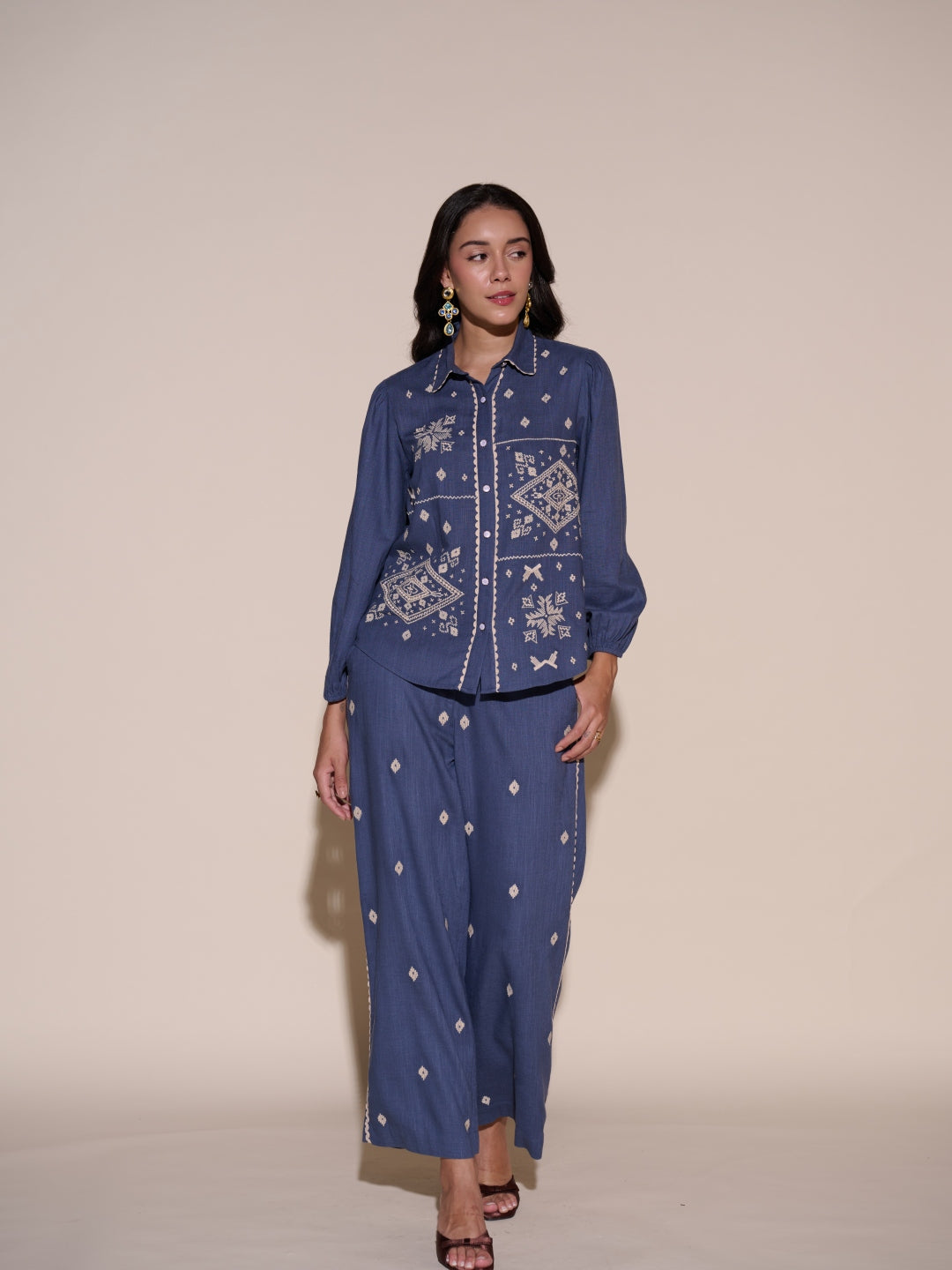 Julie Embroidered Pants