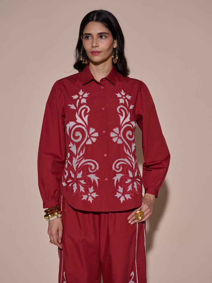 Lara Embroidered Shirt