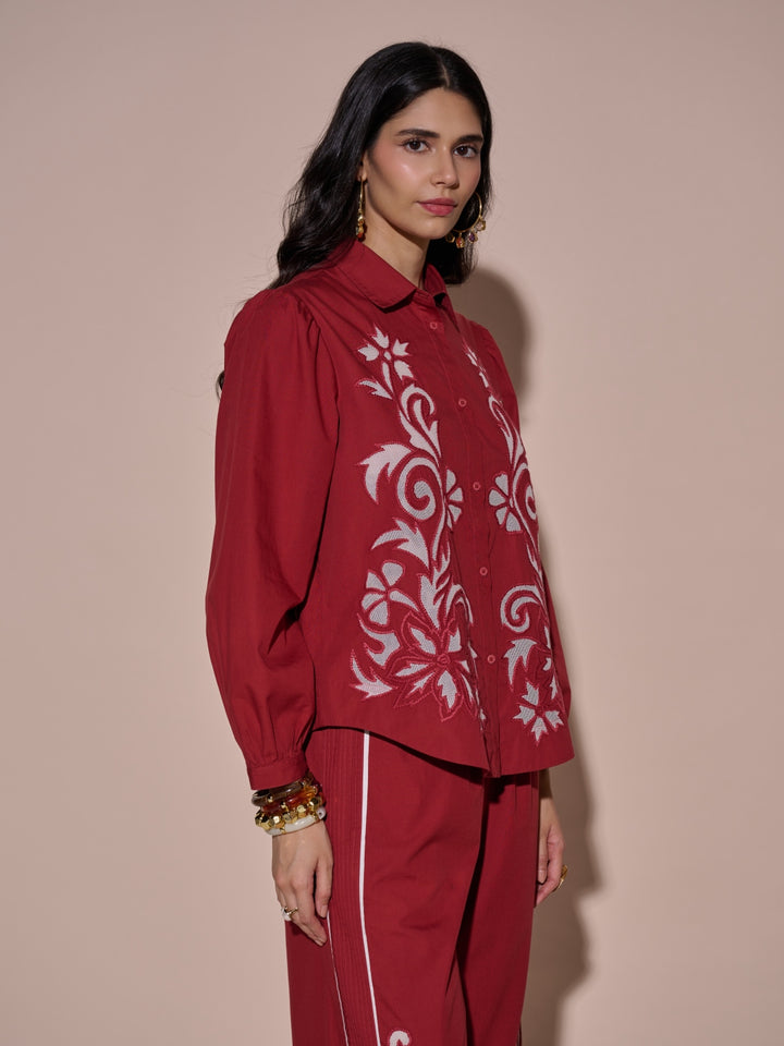 Lara Embroidered Shirt