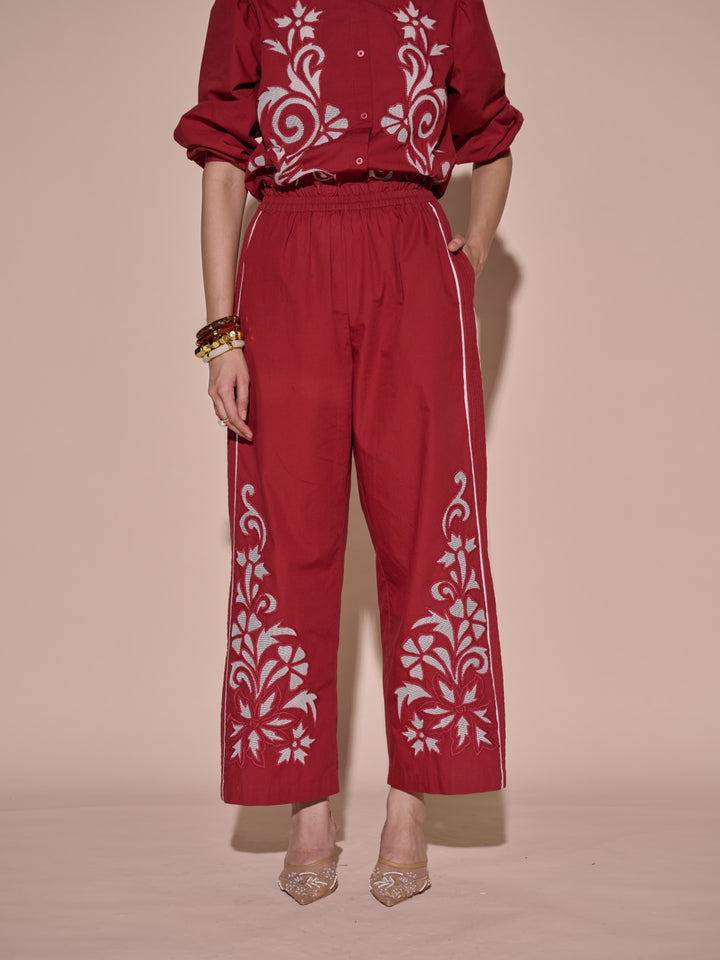 Lara Embroidered Pant