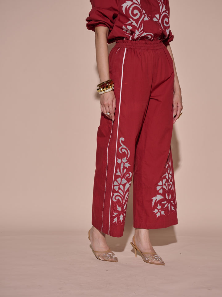 Lara Embroidered Pant