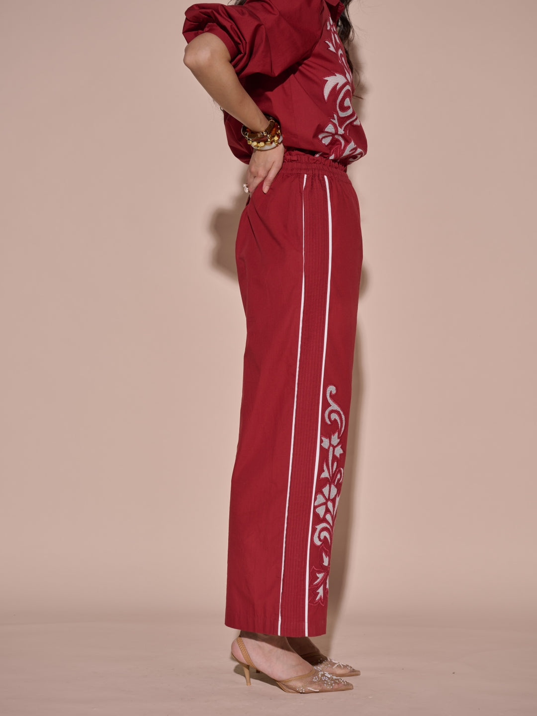Lara Embroidered Pant
