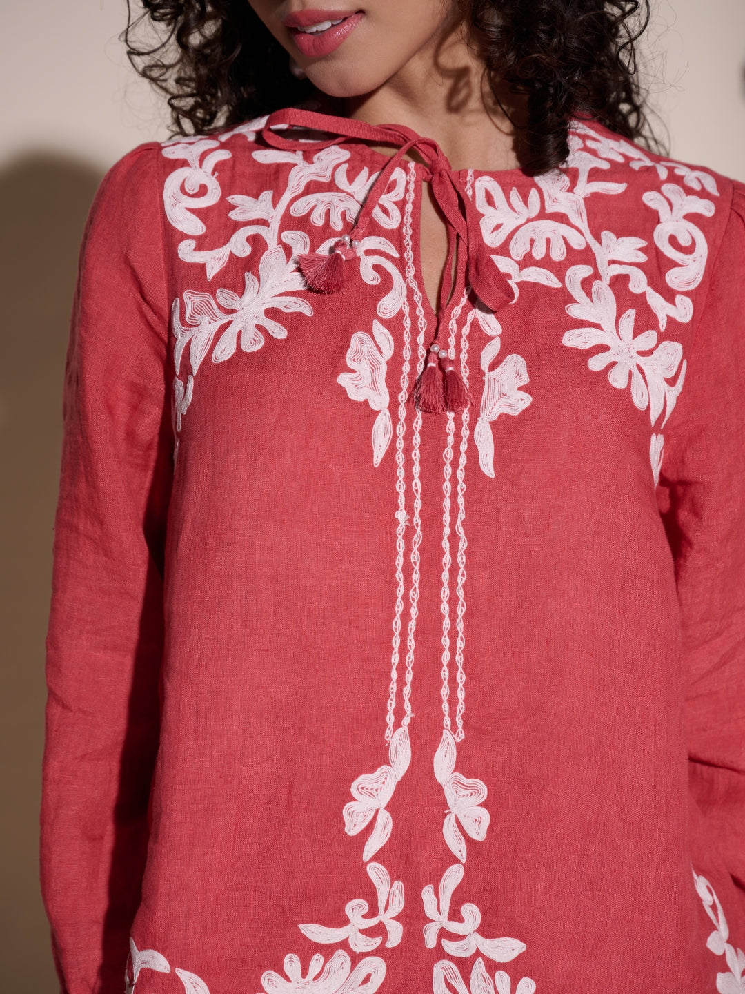 Allie 100% Linen Top