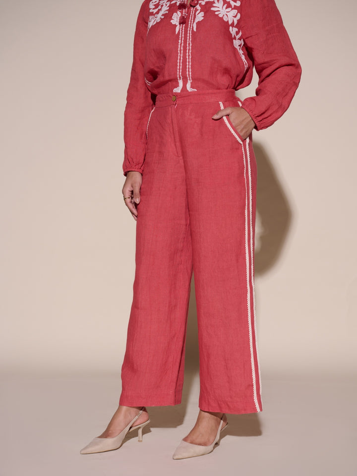 Allie 100% Linen Pants