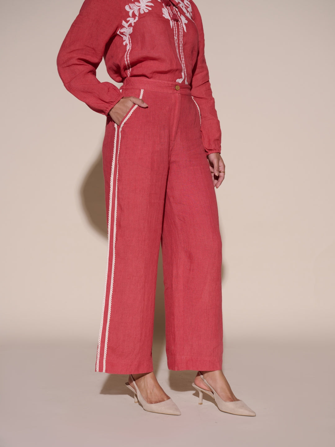 Allie 100% Linen Pants
