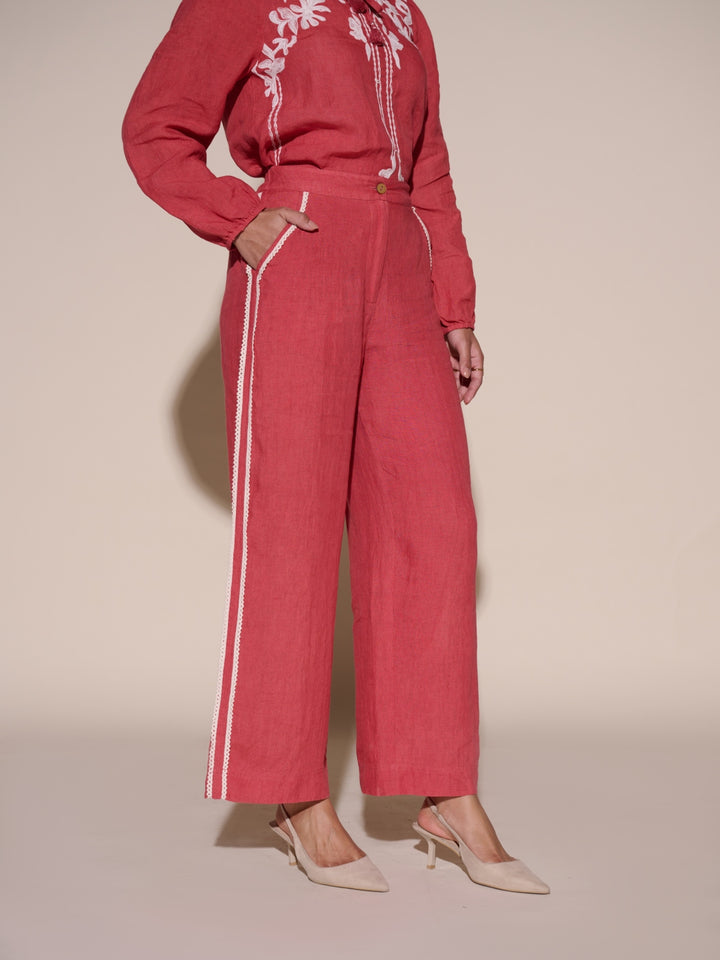 Allie 100% Linen Pants