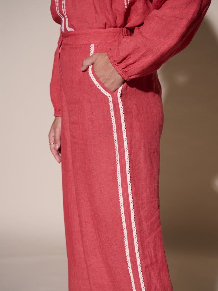 Allie 100% Linen Pants