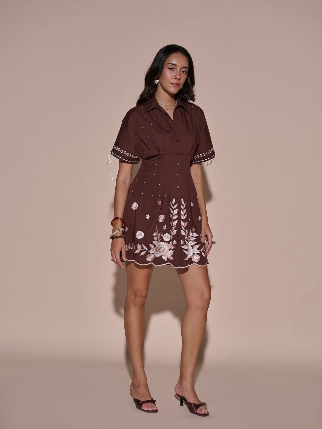Abigail Embroidered Dress