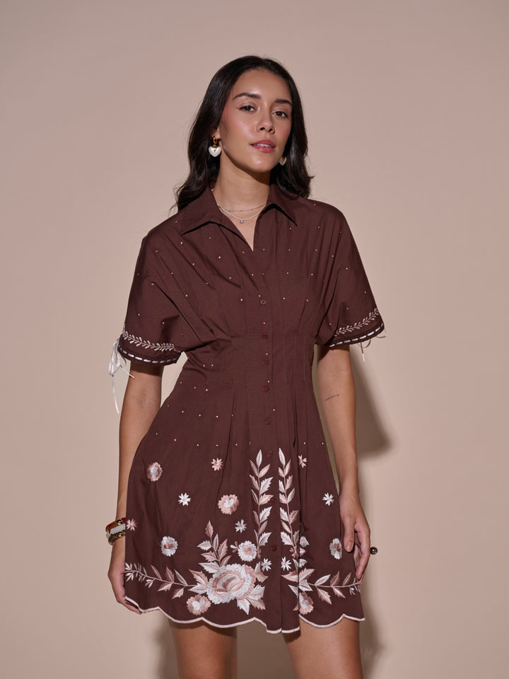 Abigail Embroidered Dress