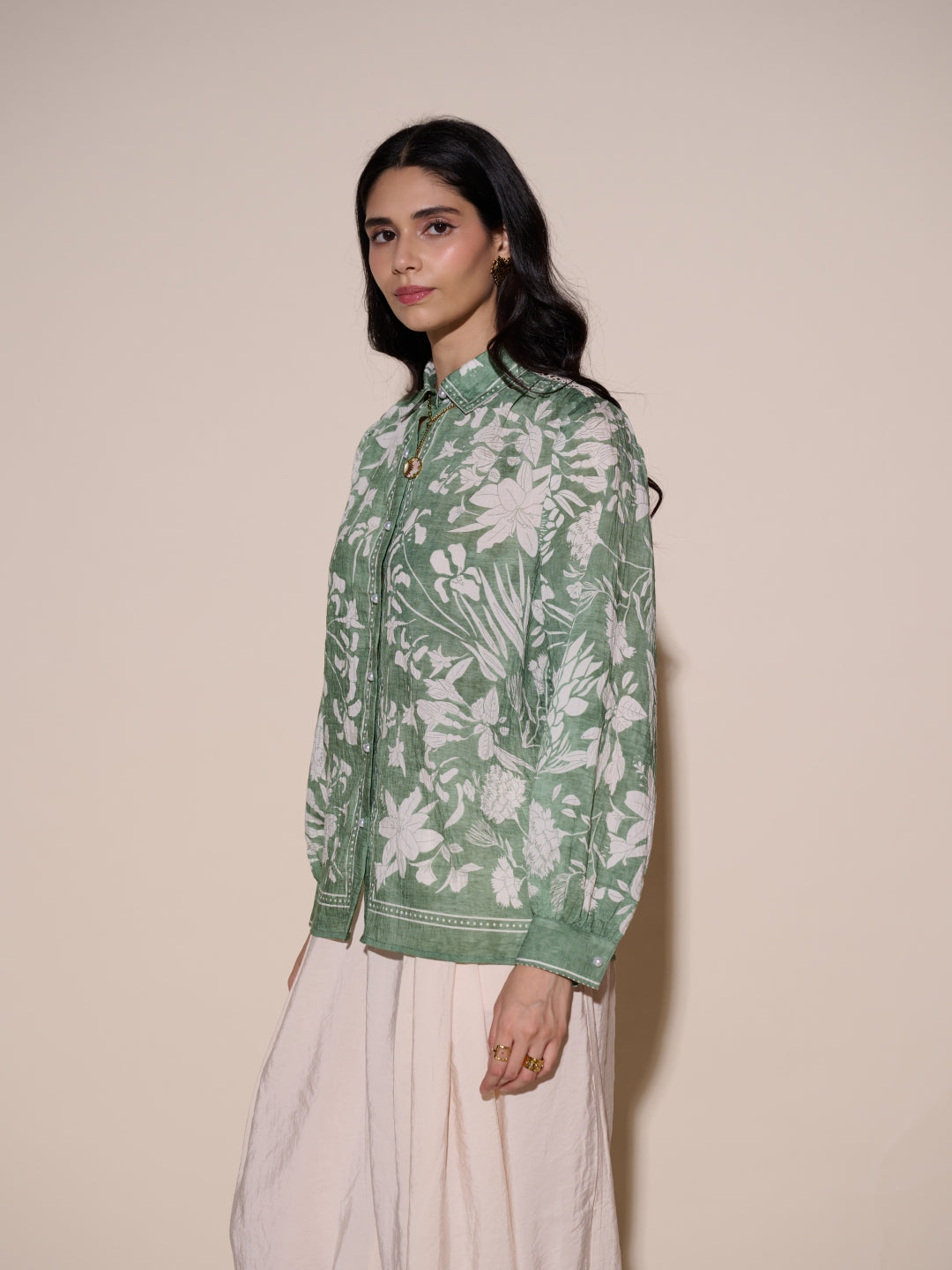 Stephanie Printed Blouse