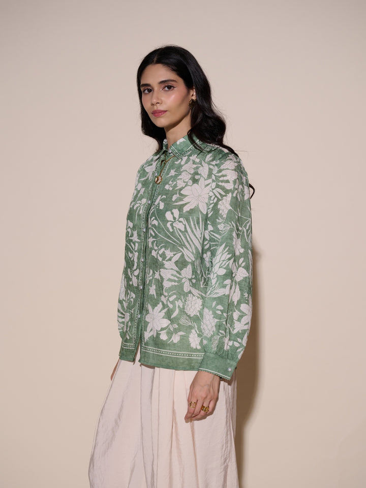Stephanie Printed Blouse