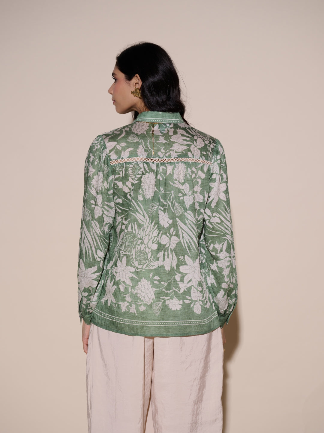 Stephanie Printed Blouse