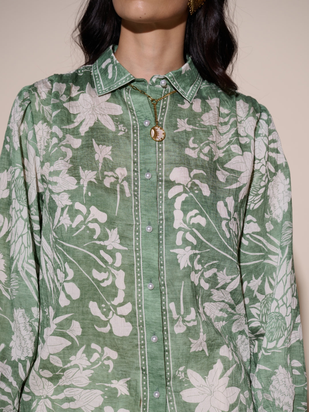 Stephanie Printed Blouse