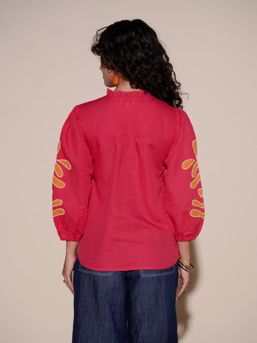 Margot Applique Top