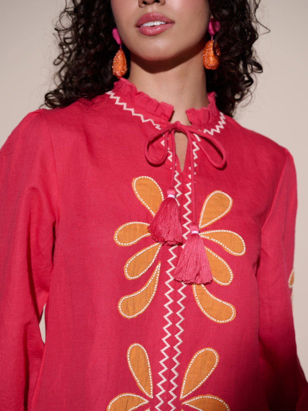 Margot Applique Top