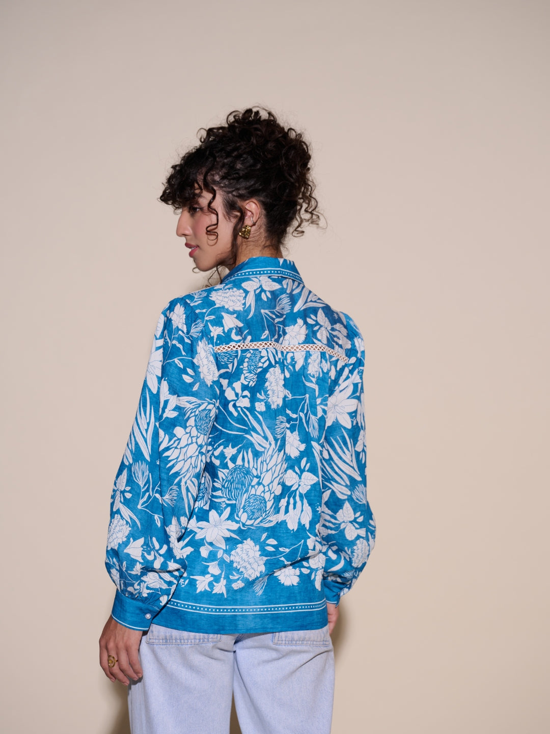 Stephanie Printed Blouse