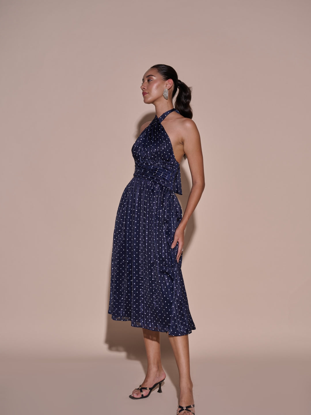 Suzanne Polka Dot Dress