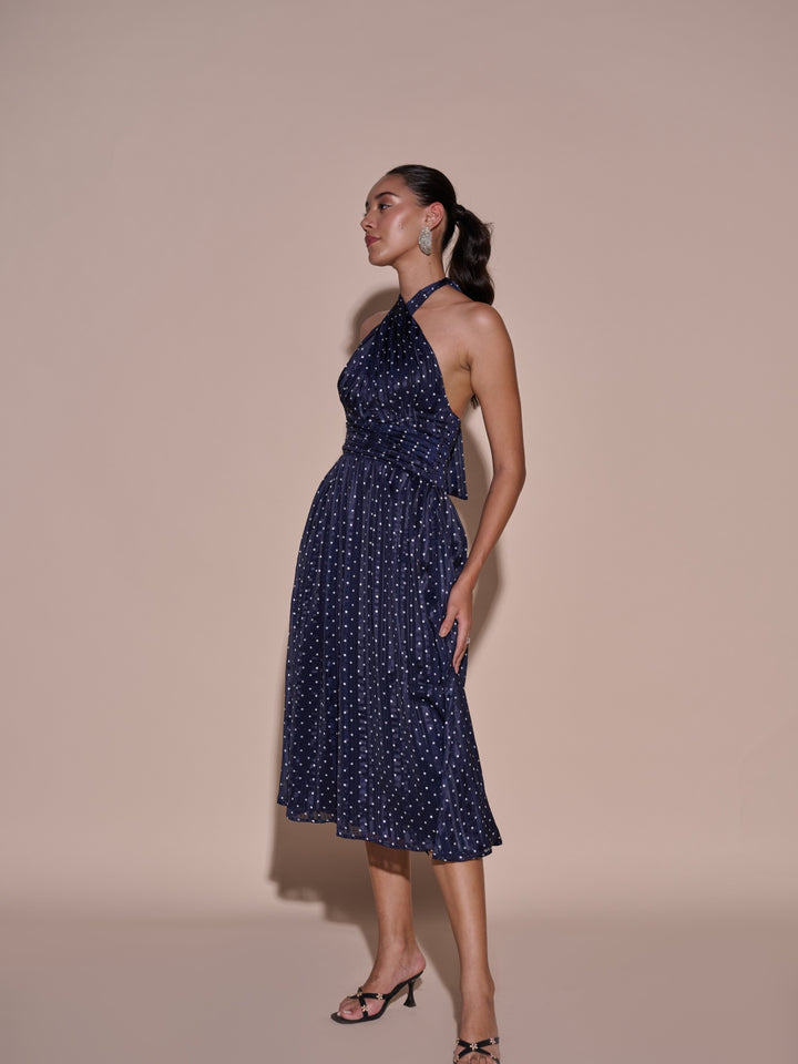 Suzanne Polka Dot Dress