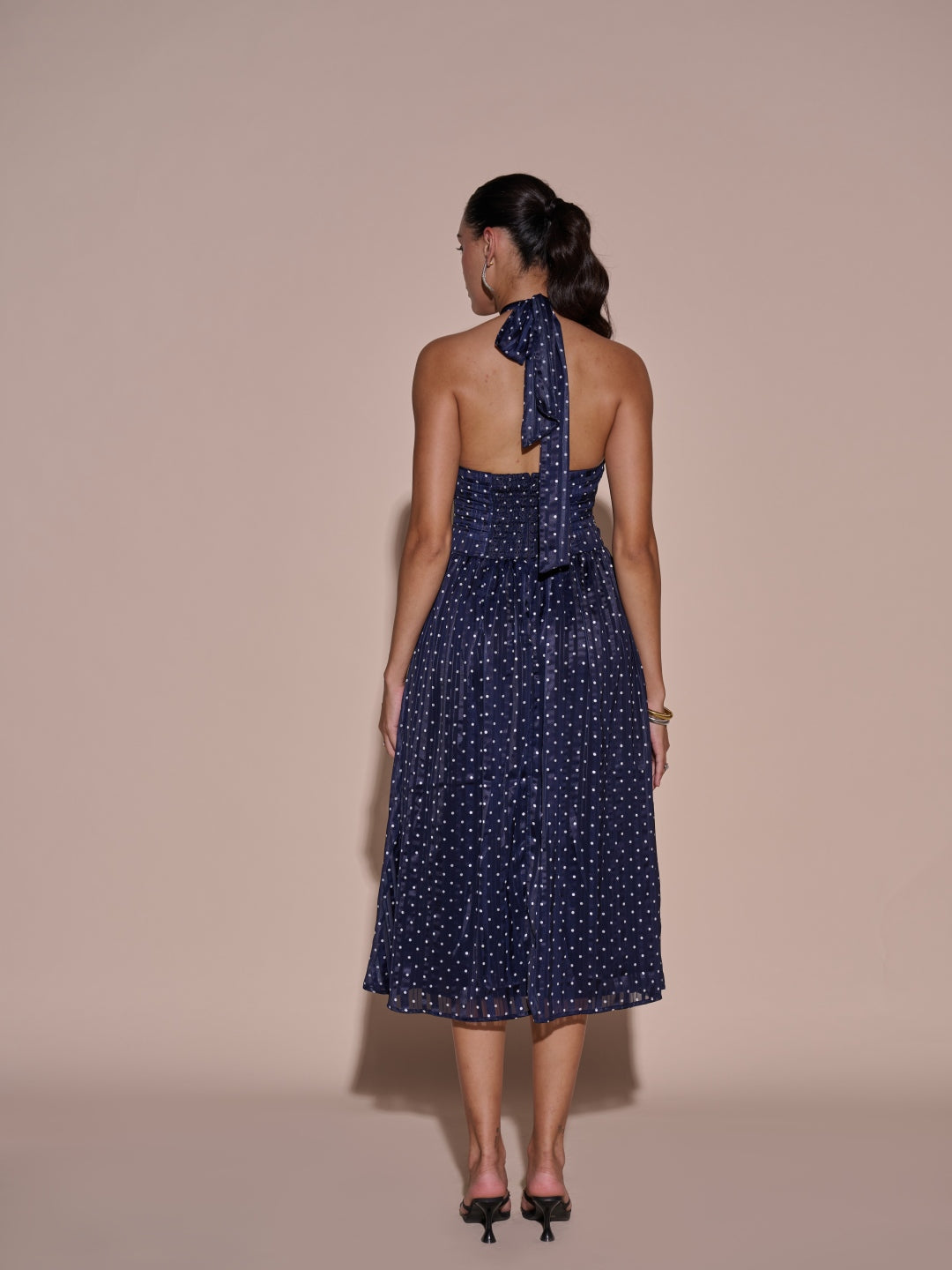 Suzanne Polka Dot Dress