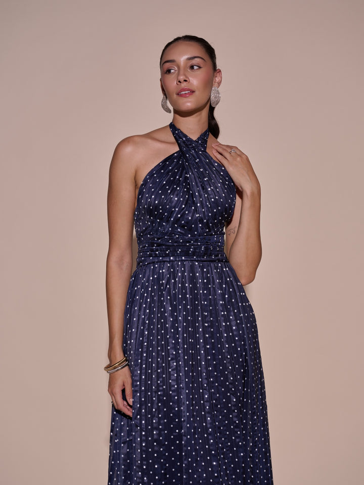 Suzanne Polka Dot Dress