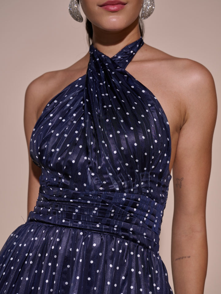 Suzanne Polka Dot Dress