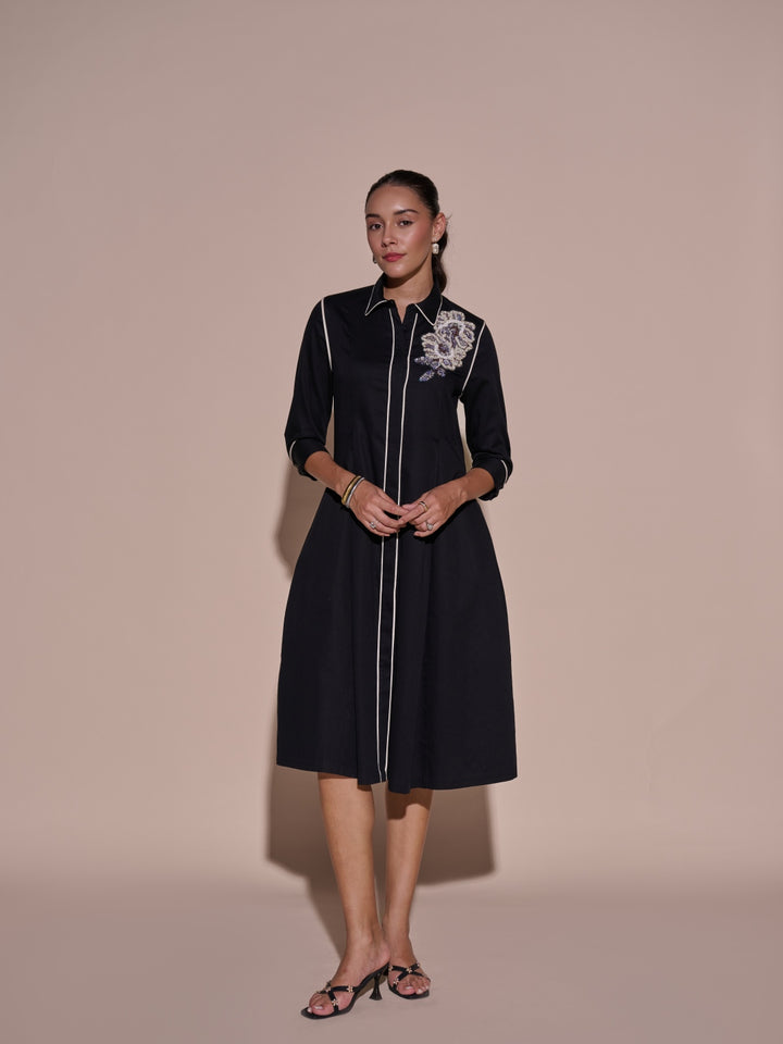 Laila Embroidered Dress