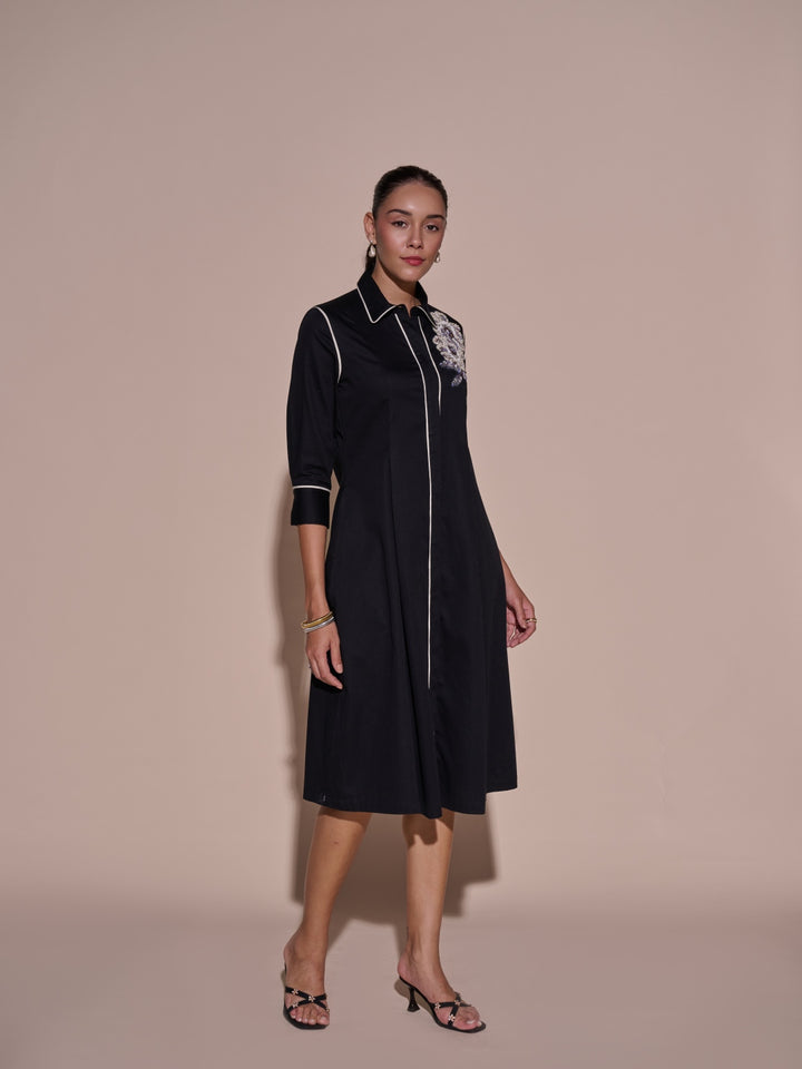 Laila Embroidered Dress