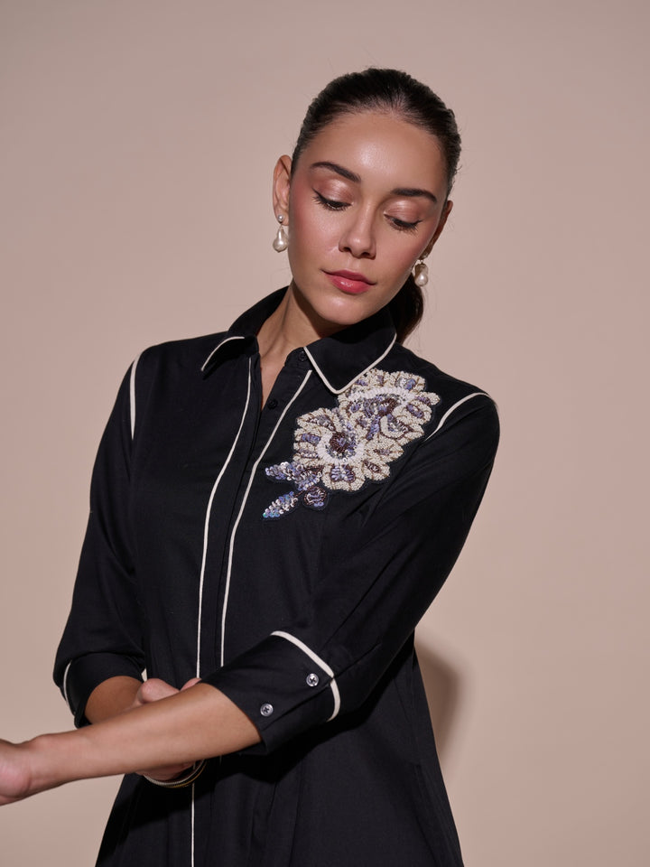 Laila Embroidered Dress