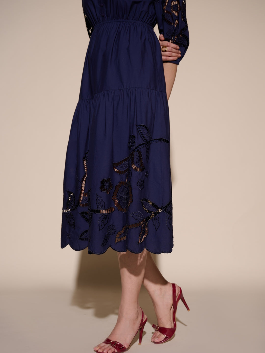 Diana Cutwork Embroidered Dress