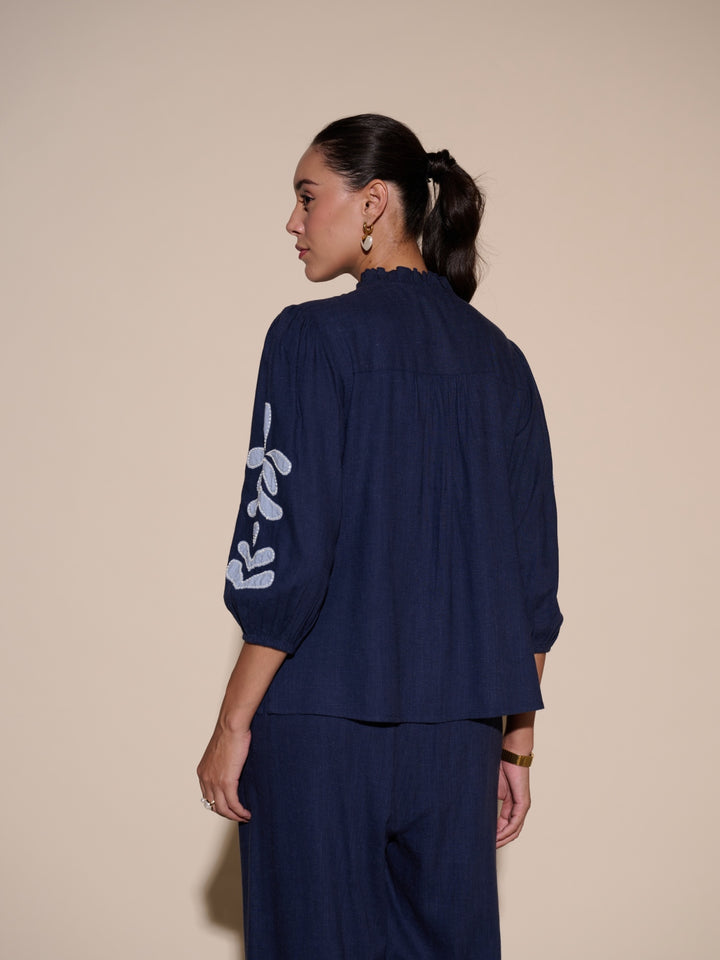 Margot Applique Top